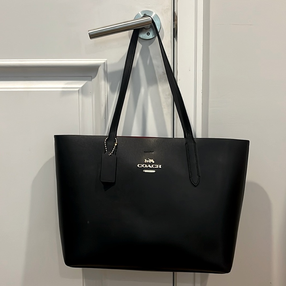 Coach Black Tote